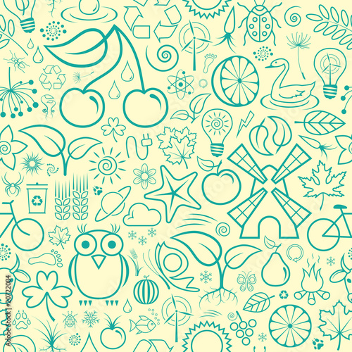 Seamless Nature Wallpaper