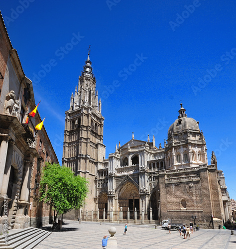 Fachada de la Catedral de Toledo
