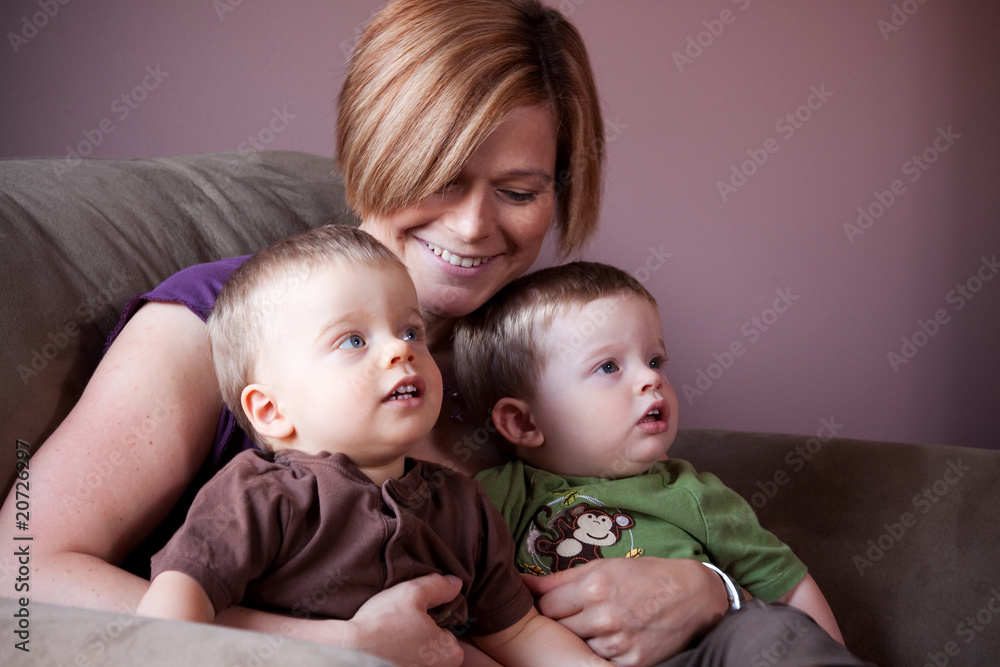 Mother and Twins Mother and Twins