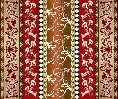 Seamless floral background