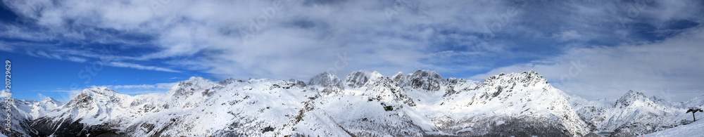 Alpi Italia-Svizzera - Vers. italiano - Pizzo Bernina mt.4049