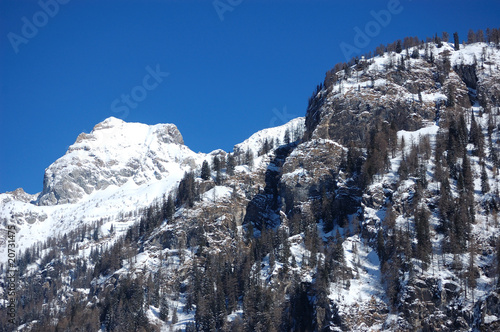 snowy peaks, Italian alps