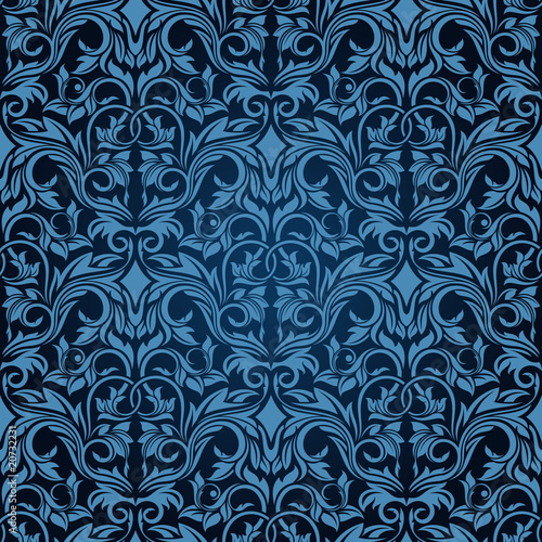 Blue seamless wallpaper