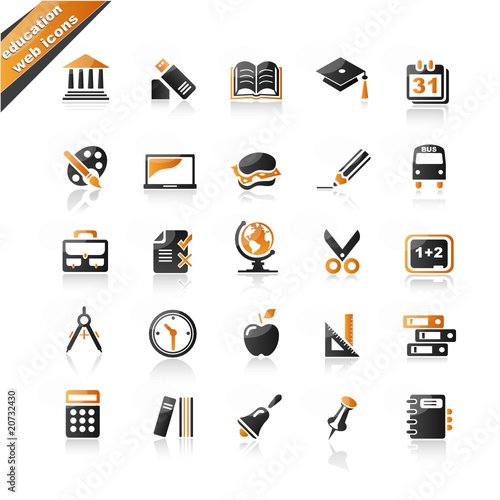 education web icons