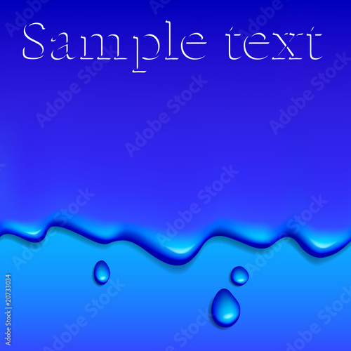 blue paint