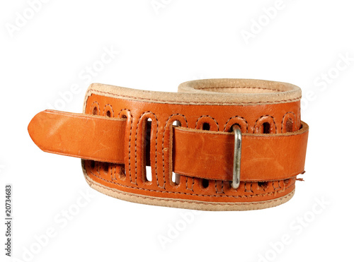 padded wrist restraint isolated with path photo