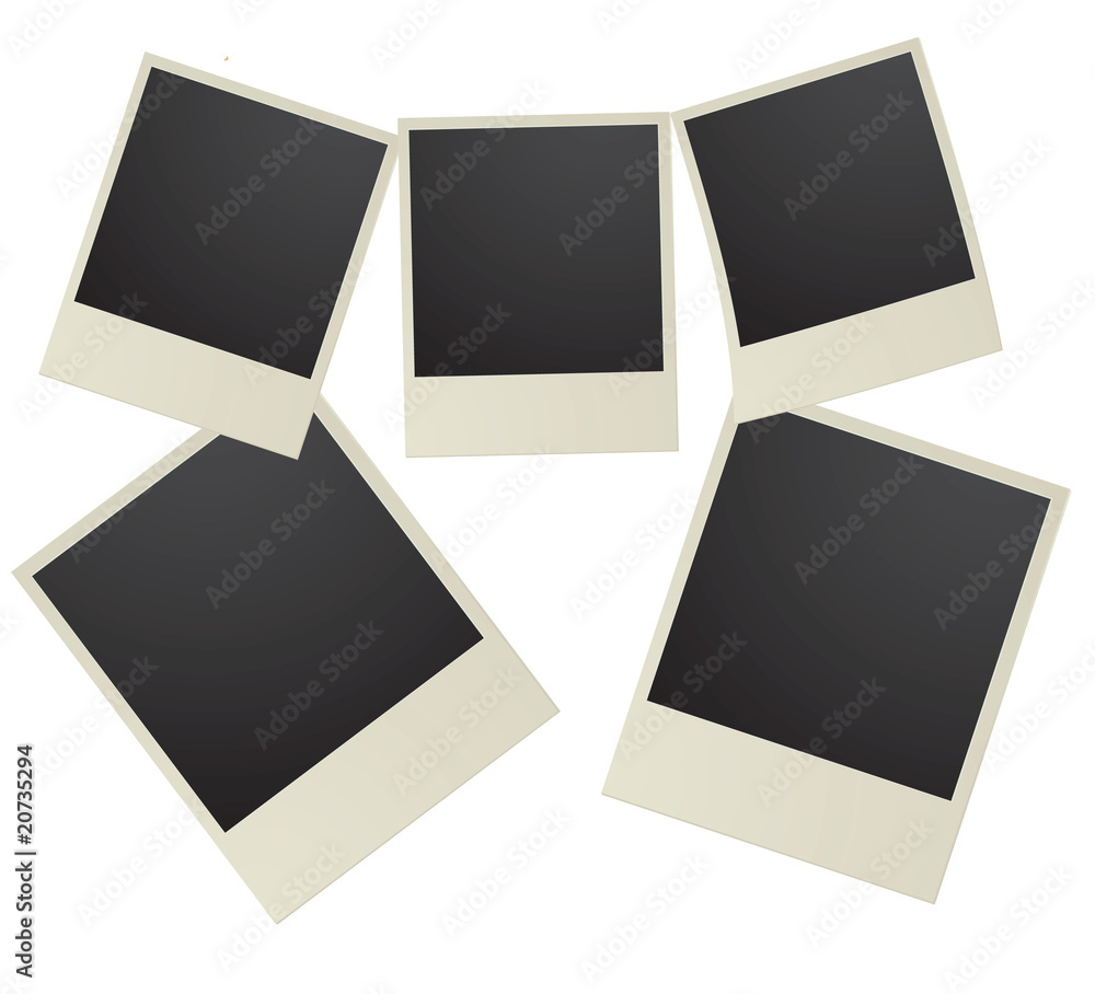 vector blank photos vector blank photos