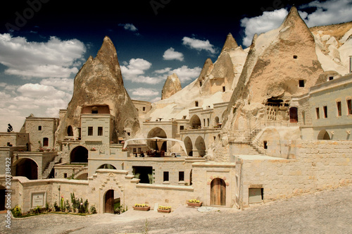 Cave Dwellings in Goreme, Cappadocia, Turkey