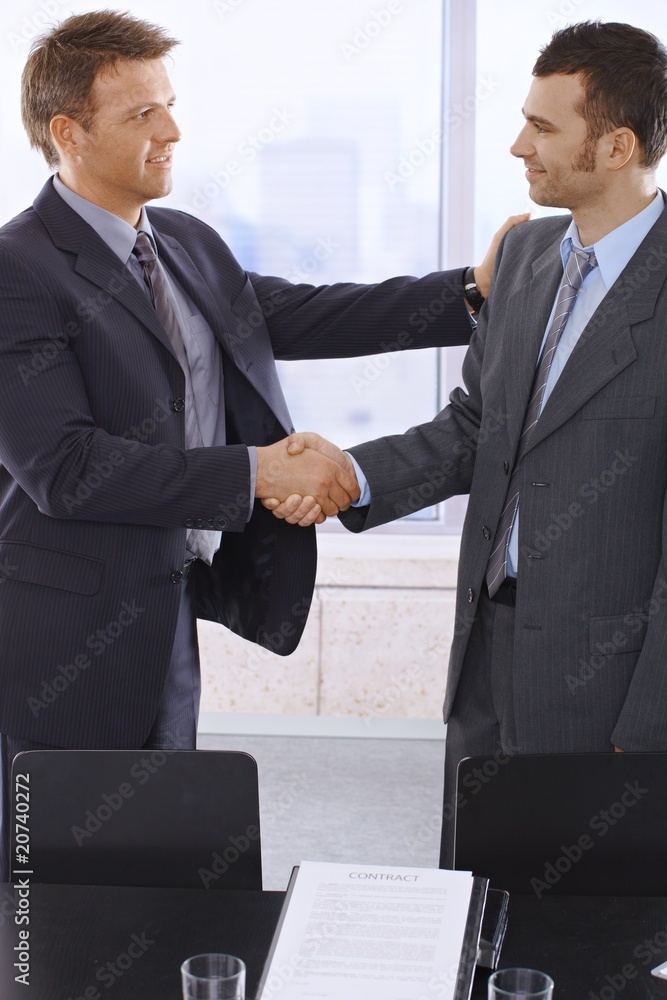 Business handshake Business handshake