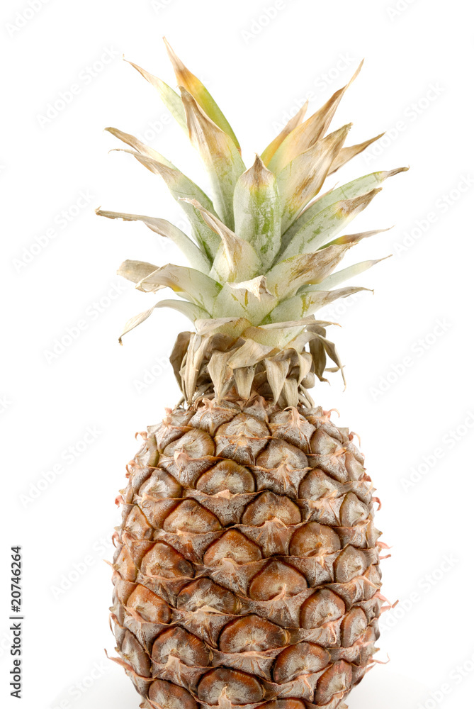 Fototapeta premium Pineapple isolated on white