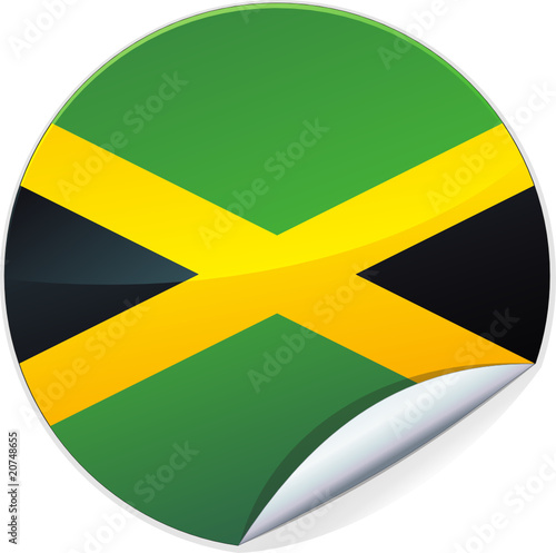 Sticker jamaïcain (détouré)