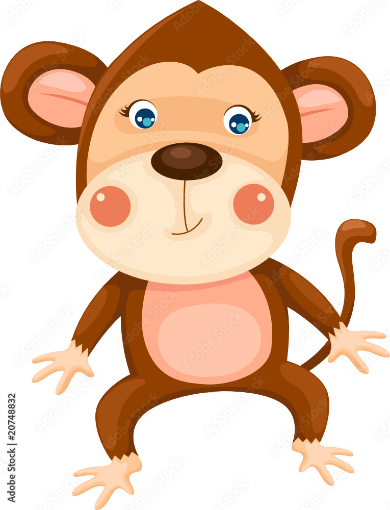cartoon monkey