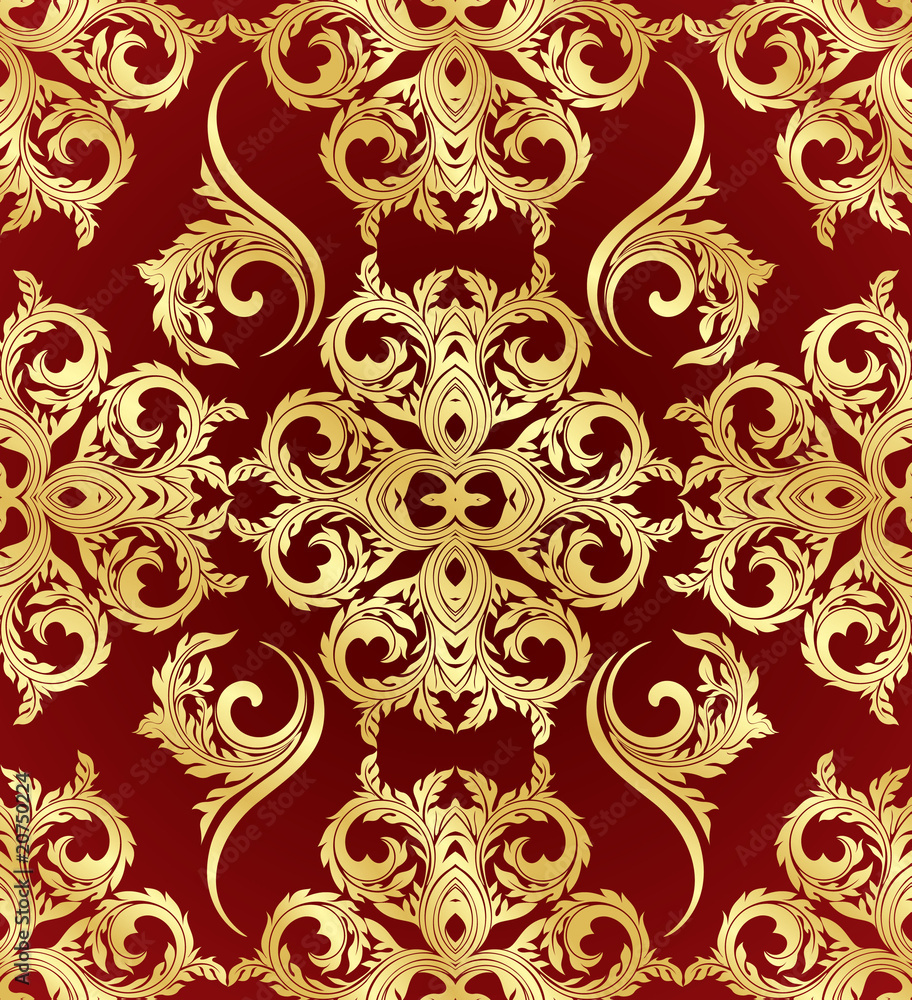Seamless floral background Seamless floral background