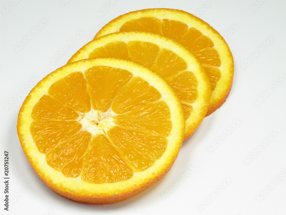 Orangenscheiben Orangenscheiben