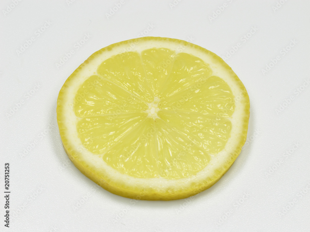Zitronenscheibe Zitronenscheibe