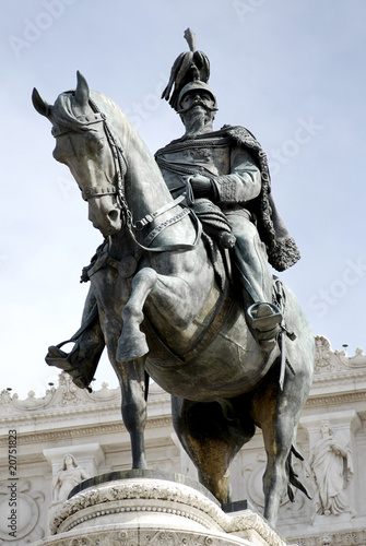 Monumento equestre a Re Vittorio Emanuele II Roma