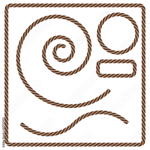 Brown Rope Set