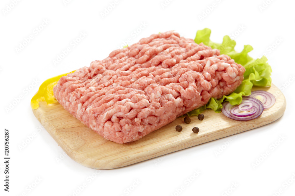 raw meat