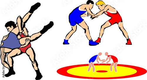 wrestlers