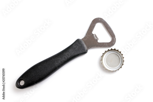 Fotografía beer cap and opener