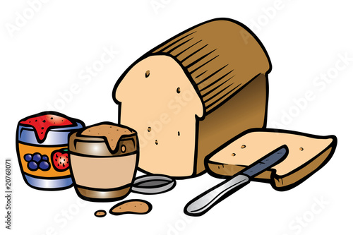 peanut butter jelly sandwich