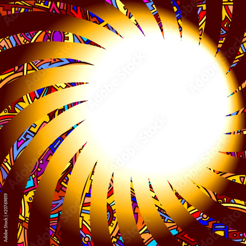 abstract sunny background