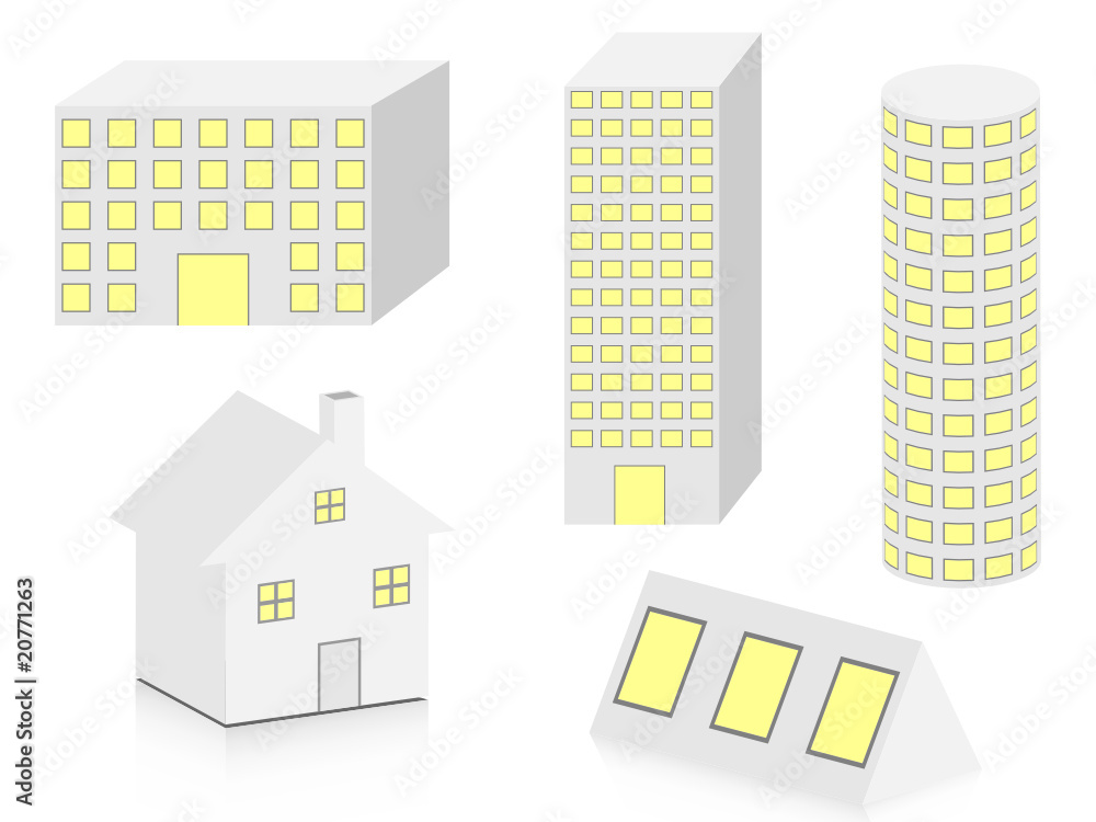 3d buildings 3d buildings