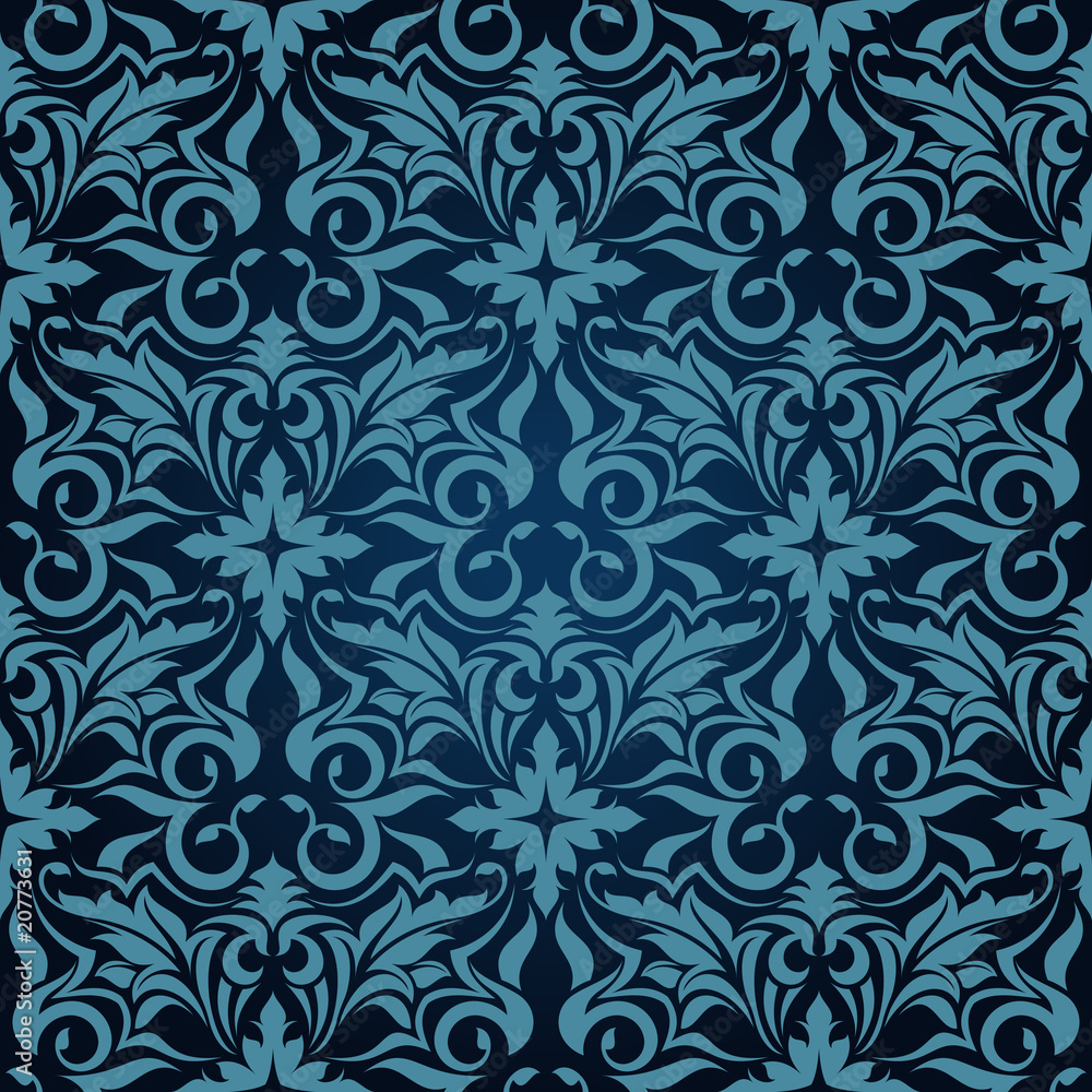 Blue seamless wallpaper Blue seamless wallpaper