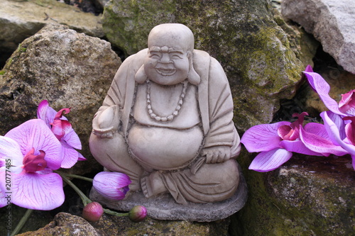 Hotei der Buddha des Glücks photo