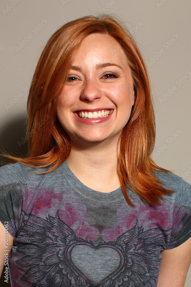 Fotografie Smiling young woman