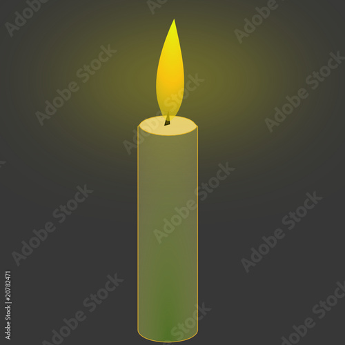 Vela encendida