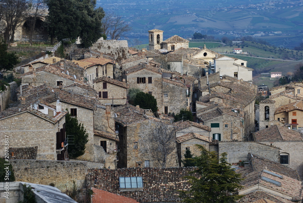 Obraz premium borgo caratteristico