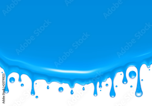 Background, blue drops