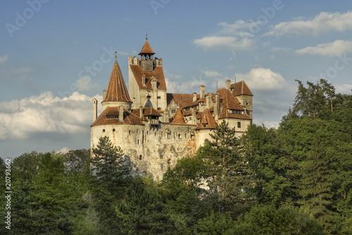 Bran castle, the residence of the Dracula, Romania