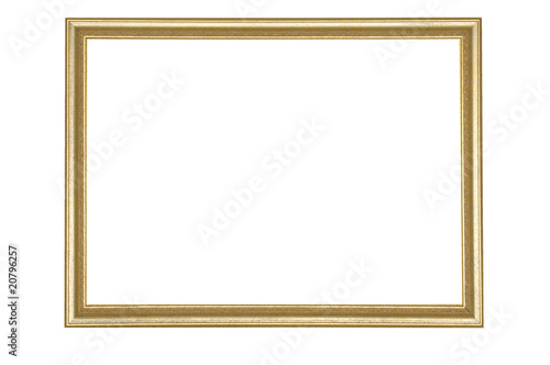 Goldener Bilderrahmen