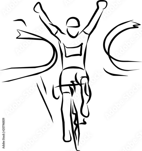 ciclista ganador