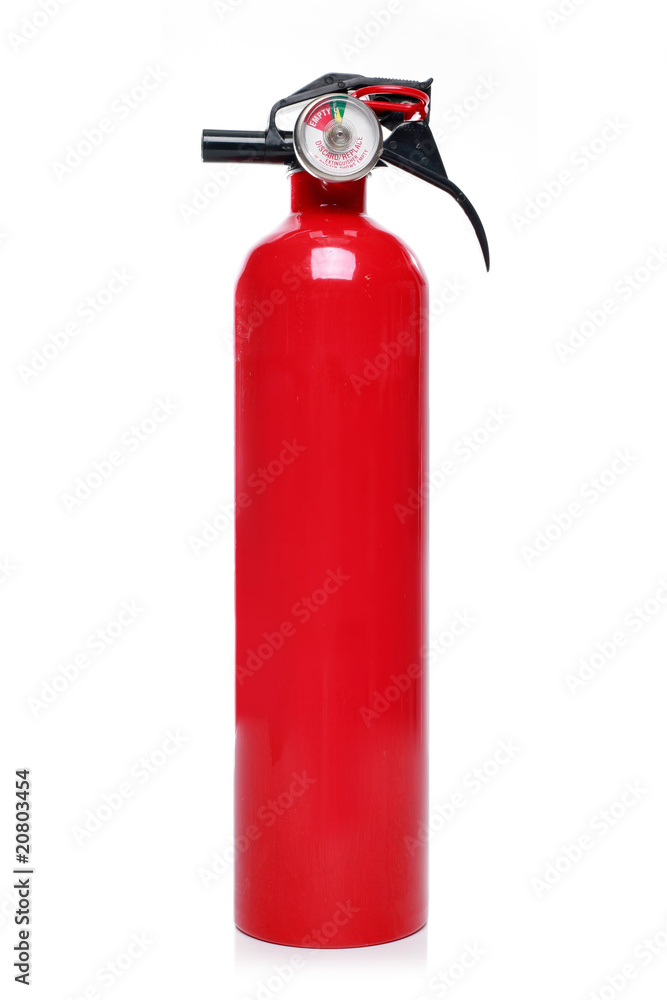 Obraz premium Red Fire Extinguisher