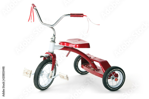 Retro Red Tricycle