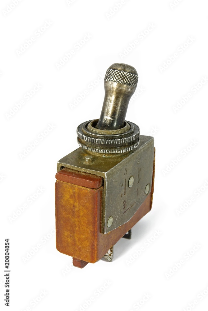Old soviet military toggle switch Old soviet military toggle switch