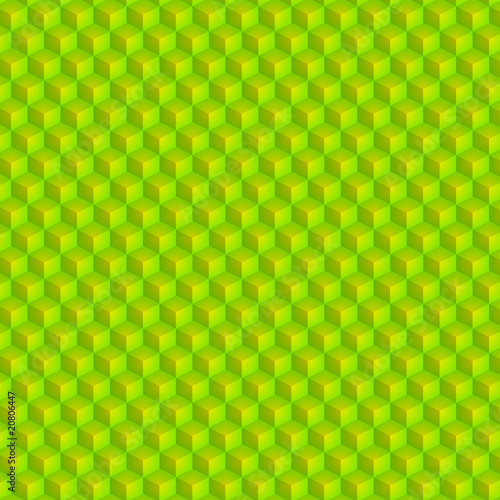 3d-blöcke grün I