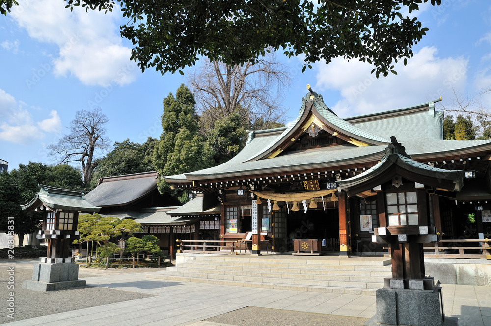 Naklejka premium Świątynia Izumi