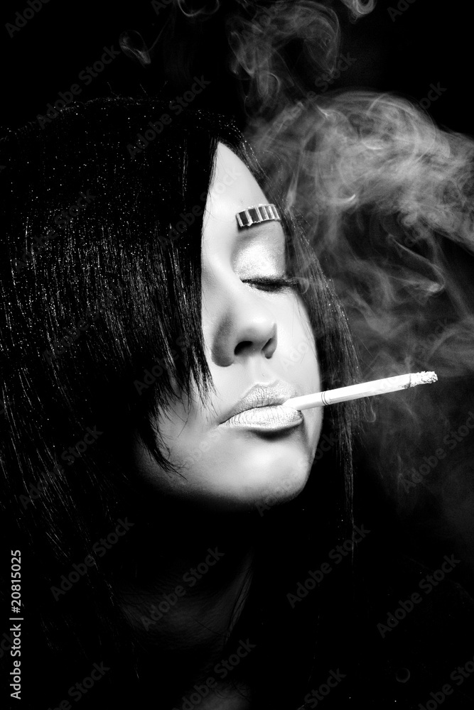 Obraz premium Portret damy disco