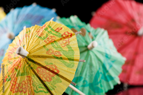 cocktail umbrellas.