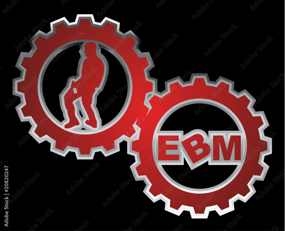 Fototapeta premium EBM Logo