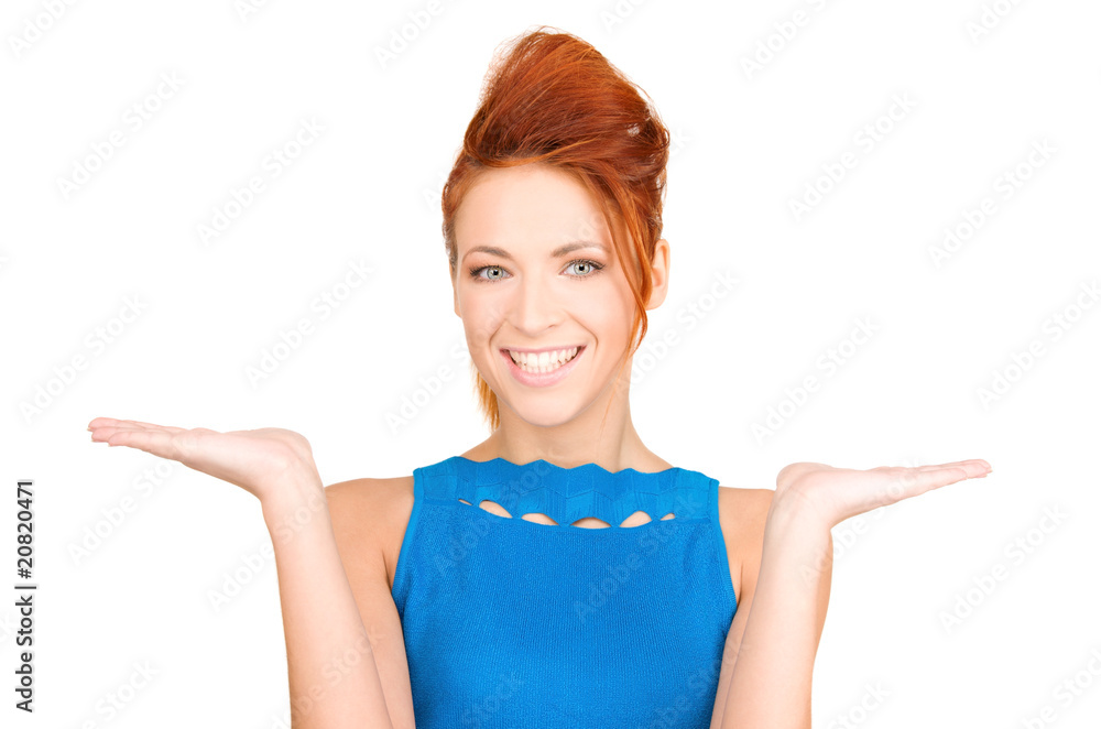 Fototapeta premium something on the palms