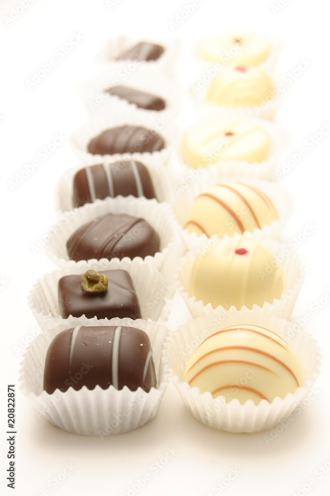different chocolates different chocolates