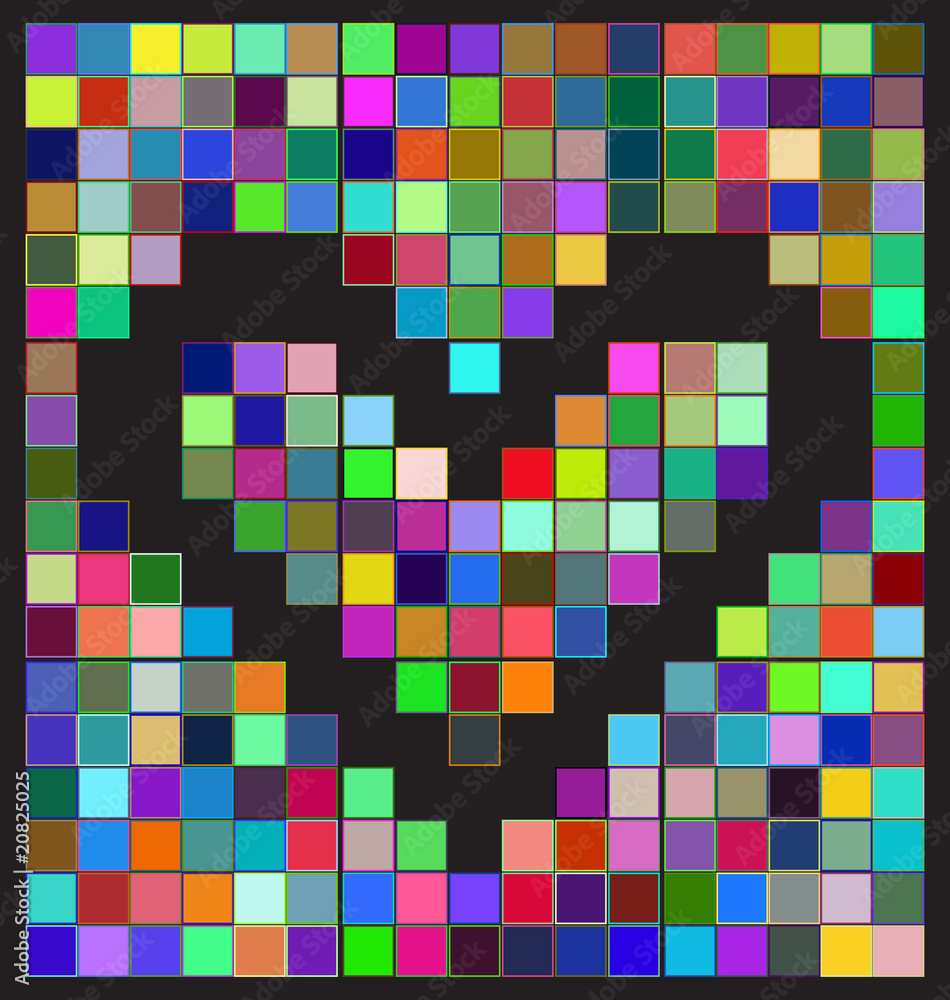 color squared background with heart color squared background with heart