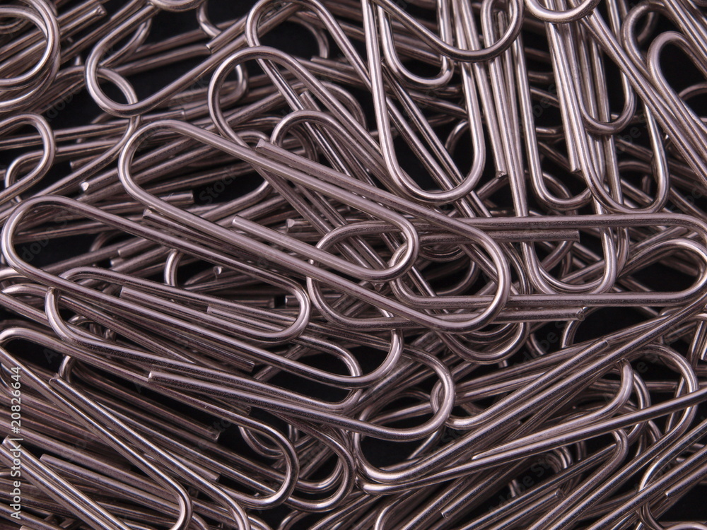 Paper clips. Paper clips.