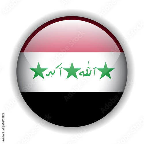 Free Download Iraq flag button, vector - GFXLoad