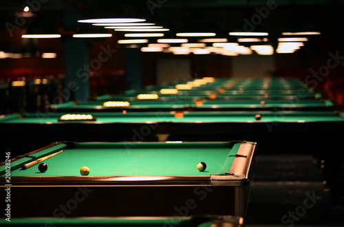 Billiard room